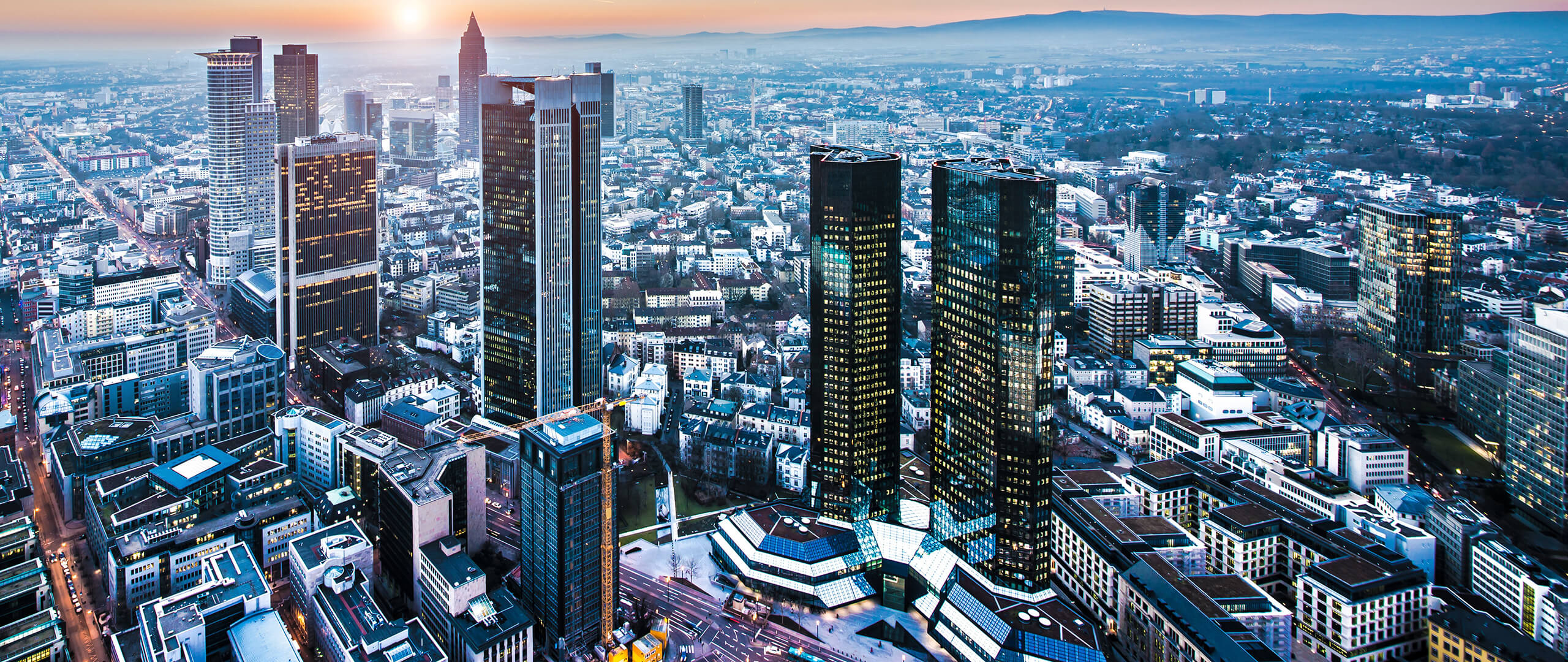 Abbildung der Skyline von Frankfurt am Main